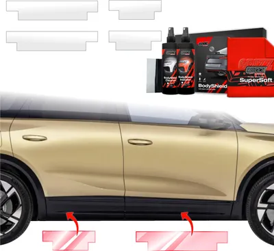 Produktbild von 4in1 Schutzfolie Grizz Protector für Schweller - Opel Grandland (2025)