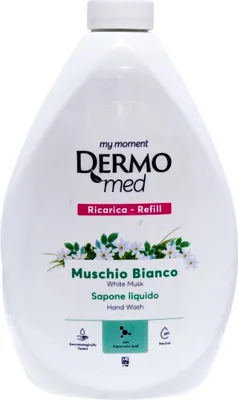 Produktbild von Dermomed White Moss Liquid Soap Refill 1000ml