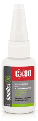 Produktbild von 600858 CX-80 BONDICX 06 20g - Sofortkleber für Kunststoffe und Gummi
