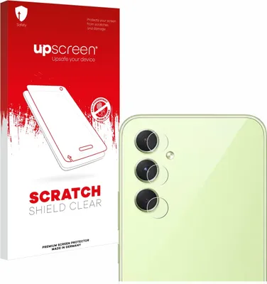 Produktbild von upscreen Schutzfolie für Samsung Galaxy A54 5G (NUR Kameraschutz) Displayschutz Displayschutzfolie Folie Klar Transparent