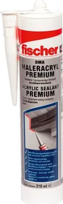 Obrázek produktu pro Fischer DMA 310ml - 310 ml - Pěnový tmel - Vhodný pro vnitřní použití - Vhodný pro venkovní použití - Bílý - 1 ks (512186)