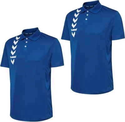 Immagine prodotto di Hummel polo manica corta 2 unità Blu L Uomo Blu L