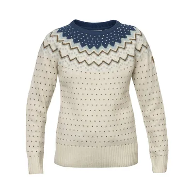 Produktbild von Fjällräven Övik, Erwachsener, Weiblich, Pullover, Grün, Rundhals, Langärmlig