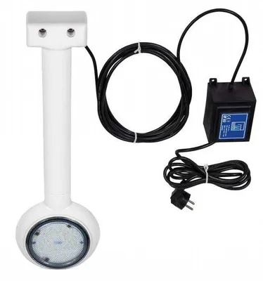 Produktbild von LED Einhängeunterwasserscheinwerfer 16W / 12V weiss Poolscheinwerfer UWS
