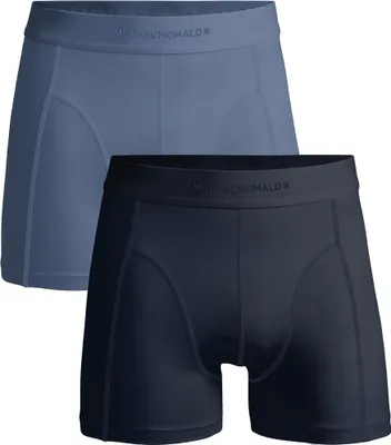 Produktbild von Muchachomalo Herren Boxershorts – 2er Pack – Baumwolle Stretch – Bequeme Unterwäsche – Größe L - U-PIMA1010-04