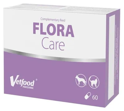 Productafbeelding van VetFood FloraCare for diarrhea for dogs and cats 60 capsules