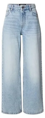 Immagine prodotto di Urban Classics Jeans da donna, modello Regular a gamba larga, azzurro, taglia 29