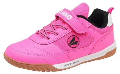 Produktbild von Jako Unisex Kinder J-sh Winger Ev Hallenturnschuh, Neon Pink Jet Black, 35 EU