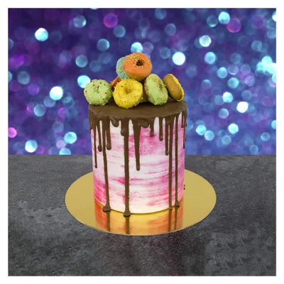 Produktbild von Kuchenspiegelkarte in Gold