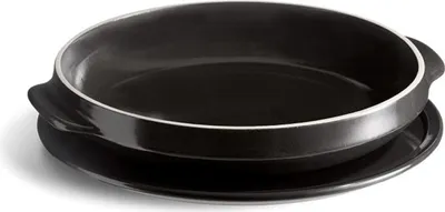 Produktbild von EMILE HENRY Runde Platte für Tarte Tatin (3699) Fusain EH 8832 79 8021543030424