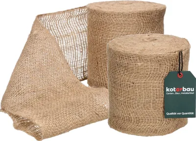 Productafbeelding van KOTARBAU® Set van 2 juteband zaklintband 15 cm x 25 m lange stofrol voor vele geraffineerde decoraties