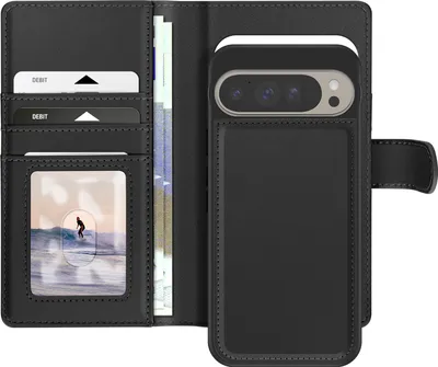 Image de Mayaxess, étui pour Google Pixel 9 Pro XL avec coque détachable, noir