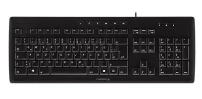 Imagen del producto de CHERRY STREAM 3.0, Tamaño completo (100%), Cable, USB, Teclado QWERTY, Color