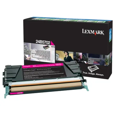 Produktbild von Lexmark 24B5702, 10000 Seiten, Magenta, 1 Stück(e)