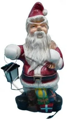 Image de Décoration Décoration Père Noël Jardin Statue Figures Sculptures Nouveau