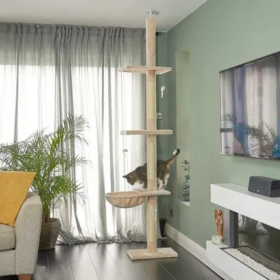 Produktbild von Katzenkletterturm Spielhaus groß