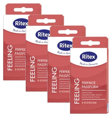 Produktbild von 32x Ritex Feeling Kondome konturiert - Standardgröße