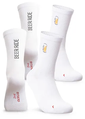 Produktbild von Occulto Herren & Damen Motiv Rennradsocken 2er Pack (Modell: Mathieu)
