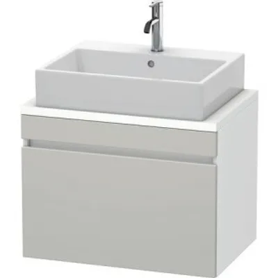 Produktbild von Duravit Duravit Konsolenunterschrank DURASTYLE 512x700x478mm betongrau matt/we ma