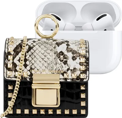 Immagine prodotto di IDEAL OF SWEDEN, mini borsa per AirPods modello Cleo con tracolla regolabile, multicolore