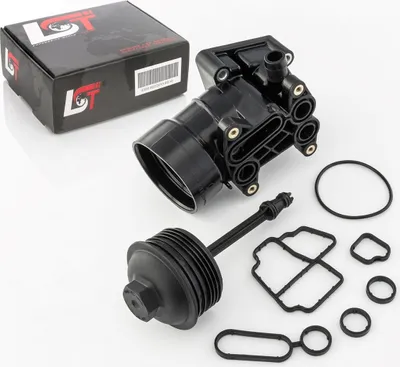 Produktbild von Ölfilter Dichtung Ölkühler Motoröl Ölkappe Gehäuse Filter für VW 1.6 2.0 TDI