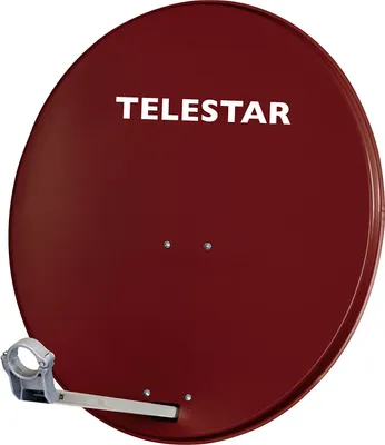 Zdjęcie produktu dla Telestar 5149721, 38 dBi, 25,86°, Czerwony, Aluminium, Żeliwo, Stal, 80 cm, 6 cm
