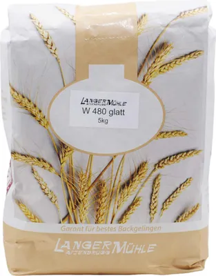 Produktbild von Weizenmehl W 480 glatt 5kg