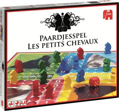 Produktbild von Jumbo Pferdespiel - Brettspiel für Kinder und Erwachsene