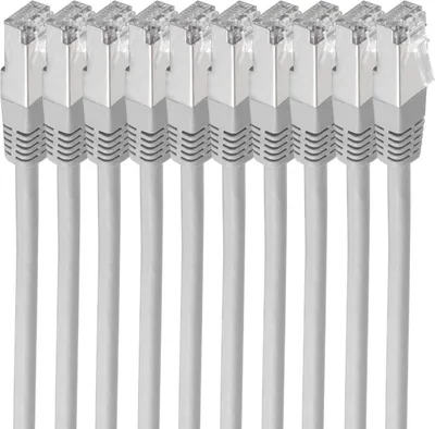 Produktbild von shiverpeaks Patchkabel cat 6 S/FTP PIMF HF VE10 5,0m