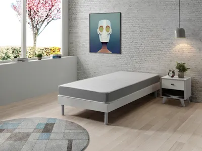 Produktbild von Set Schaumstoffmatratze 80x180 cm SHIRA SONHO mit Matratzenschoner und Kissen