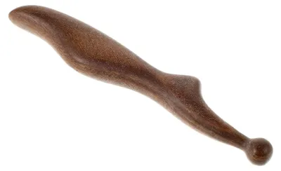 Produktbild von Massagestab aus Holz für Fuß- und Körpertherapie – Gua-Sha-Werkzeug aus Sandelholz für Selbstmassage und Muskelentspannung