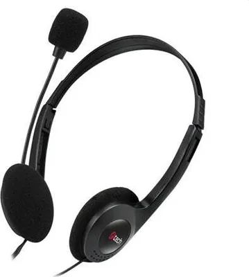 Obrázek produktu pro Náhlavní souprava pro PC C-TECH MHS-03E, černá
