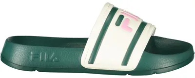 Produktbild von Grüne Kindersandalen mit Kontrastdetails - Bequeme Slipper für Kids