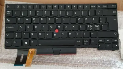 Obrázok produktu pre Lenovo 01YP559, Klávesnica, Nordická, Lenovo, Thinkpad T480s/E480/L480