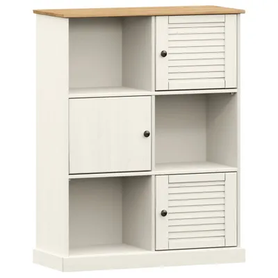 Zdjęcie produktu dla VidaXL 353182, Biały, Drewno, Drewno, Metal, Drewno sosnowe, Drewno, 900 mm, 350 mm