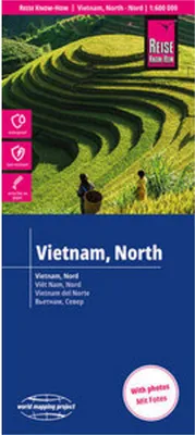 Obrázek produktu pro Reise Know-How Mapa Vietnam, sever - Vietnam, sever (1:600.000)