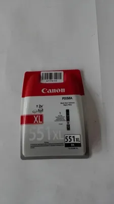 Produktbild von Canon CLI-551XL, Schwarz, Pixma iP7250, MG6350, MG5450