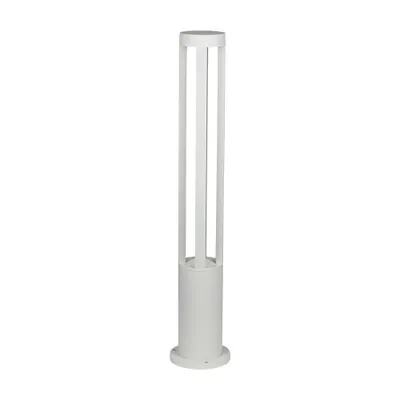 Produktbild von LED Pollerleuchte, Aluminium, Weiß, wetterfest, IP65, H 80cm
