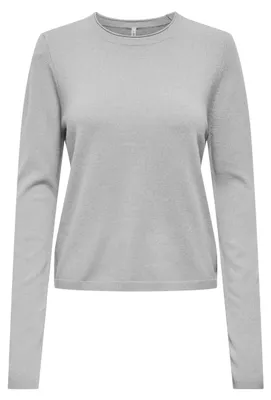 Produktbild von ONLY ONLLOYAL LS ONECK KNT NOOS Light Grey Melange L
