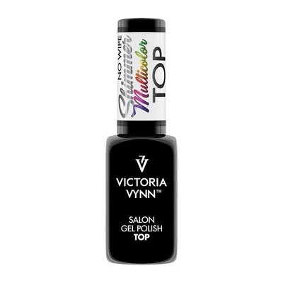 Obrázek produktu pro Koncový gel TOP Shimmer Multicolor bez výpotku 8 ml