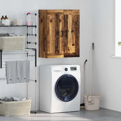 Image de vidaXL Armoire murale vieux bois 69,5 x 34 x 90 cm Bois composite