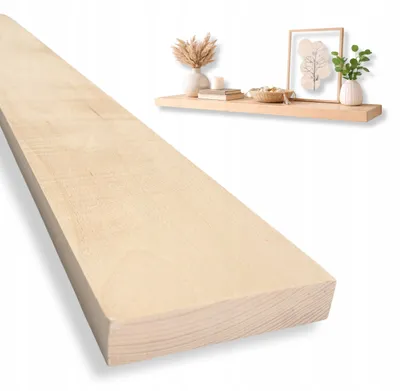 Obrázok produktu pre Priečna doska z bukového dreva 120 x 10 x 2 cm