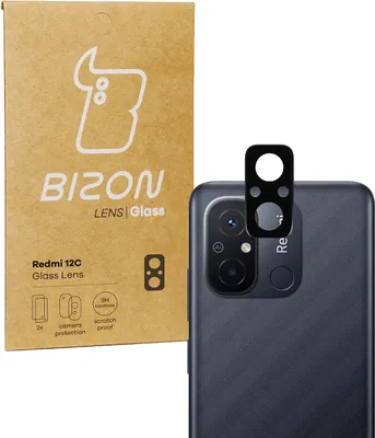 Produktbild von Bizon Glaslinse für Redmi 12C, 2 Stück