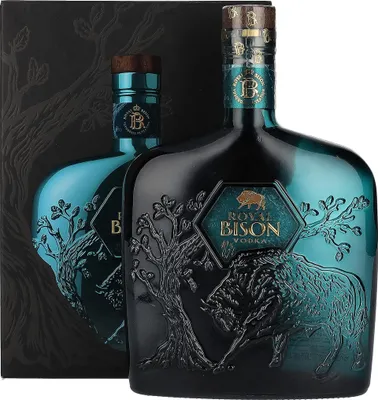 Produktbild von Royal Bison Supreme Vodka 40% Vol. 0,7l in Geschenkbox