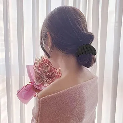 Produktbild von 2 Vogelnest-Haarspangen für Damen, Haarnadeln und Pferdeschwanzhalter, Vintage-Haarspangen im Vogelnest-Stil, große Haarclips und Haargreifer als Haaraccessoire und Haarschmuck für Mädchen und Damen