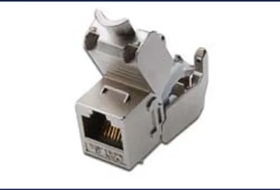 Image de DIGITUS Digitus CAT 6A Keystone module, shielded, tool-free mounting connection