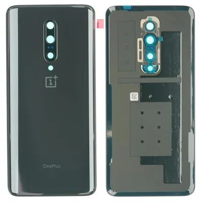 Produktbild von Oneplus 7 Pro Backcover + Kameraglas + Kleber (Mirror Gray), Grau