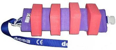 Produktbild von Schwimmgürtel Kinder mit Sicherheitsverschluß 60cm Länge Farbe Rot Lila