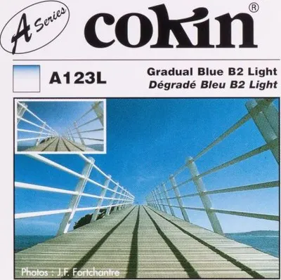 Produktbild von Cokin A123L Filtergröße S halbblau B2
