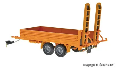Produktbild von Viessmann 8217 - H0 Tandem Tieflader, kommunalorange, Funktionsmodell - Neu
